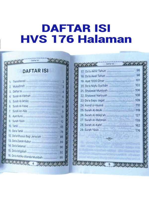 buku yasin tahlil custom (desain 001)
