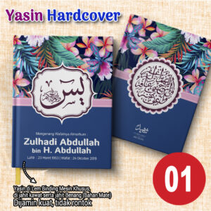 Buku Yasin Tahlil Custom (Desain 001)