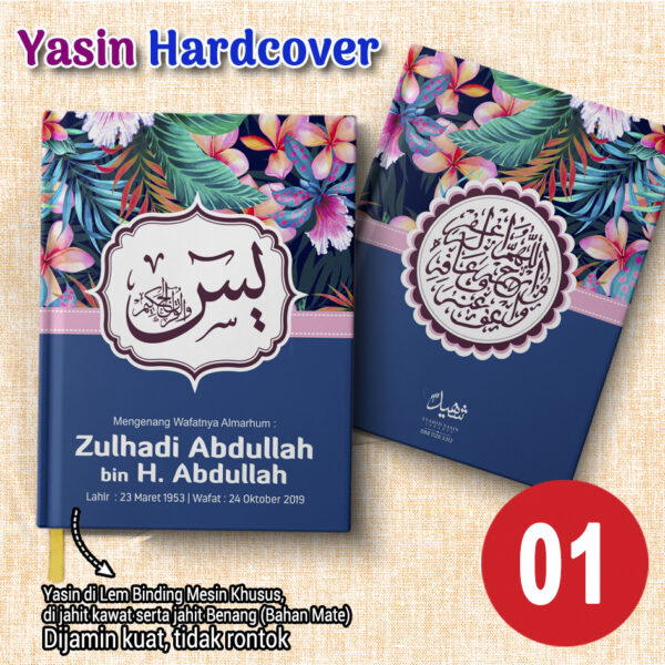 Buku Yasin Tahlil Custom (Desain 001)