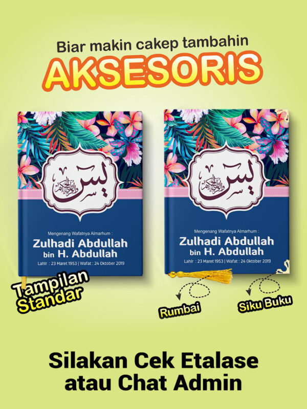 Buku Yasin Tahlil Custom (Desain 010) - Gambar 6