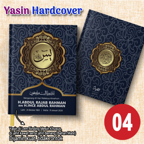 buku yasin tahlil custom (desain 002)