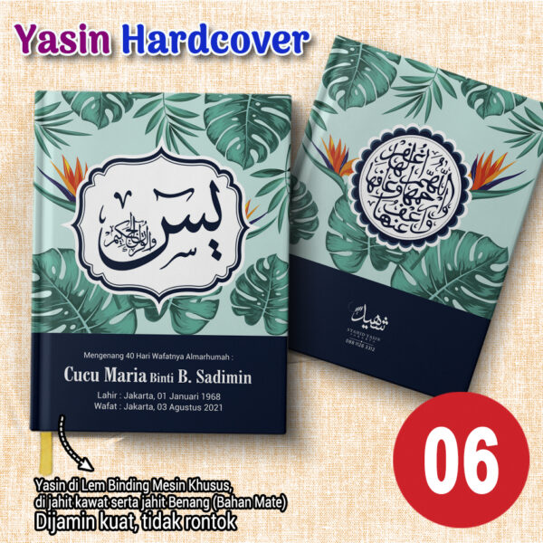 buku yasin tahlil custom (desain 005) (salin)