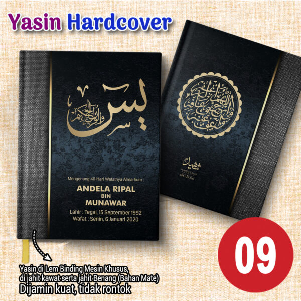buku yasin tahlil custom (desain 005) (salin)