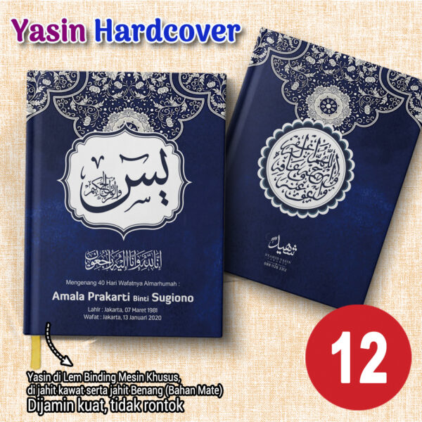 buku yasin tahlil custom (desain 011)