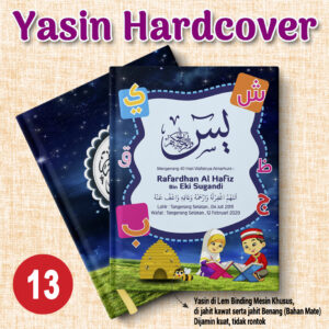 buku yasin tahlil custom (desain 011)