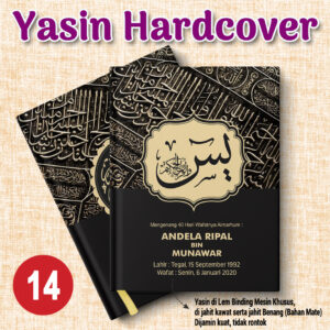 buku yasin tahlil custom (desain 011)