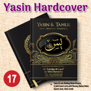 buku yasin tahlil custom (desain 011)