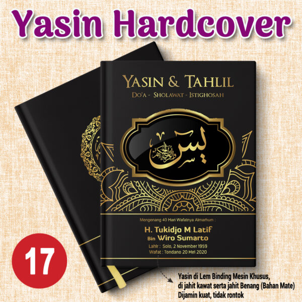 buku yasin tahlil custom (desain 011)