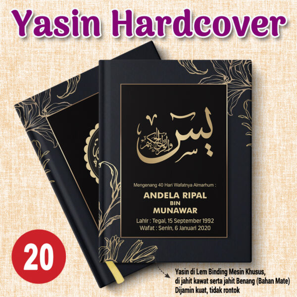 buku yasin tahlil custom (desain 011)