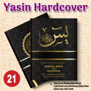 buku yasin tahlil custom (desain 011)