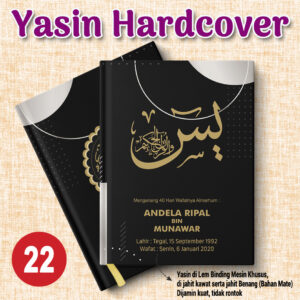 buku yasin tahlil custom (desain 011)