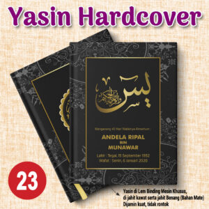 buku yasin tahlil custom (desain 011)