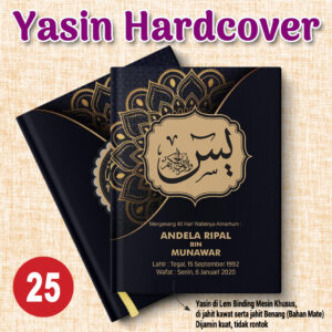 buku yasin tahlil custom (desain 011)