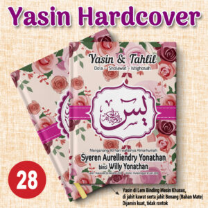 buku yasin tahlil custom (desain 011)