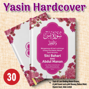 buku yasin tahlil custom (desain 011)