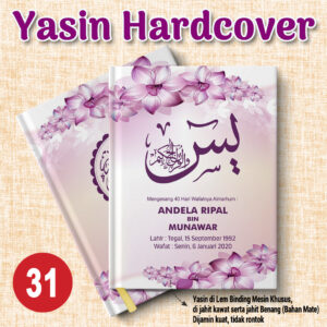 buku yasin tahlil custom (desain 011)