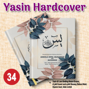 buku yasin tahlil custom (desain 011)