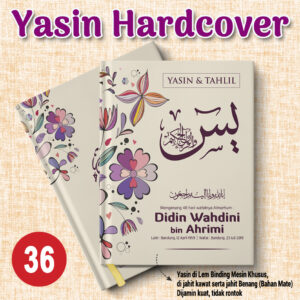 buku yasin tahlil custom (desain 011)
