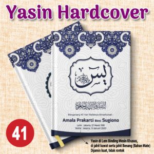 buku yasin tahlil custom (desain 011)