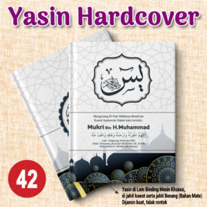 buku yasin tahlil custom (desain 011)