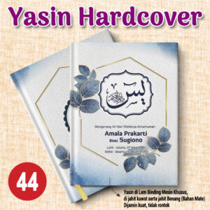 buku yasin tahlil custom (desain 011)