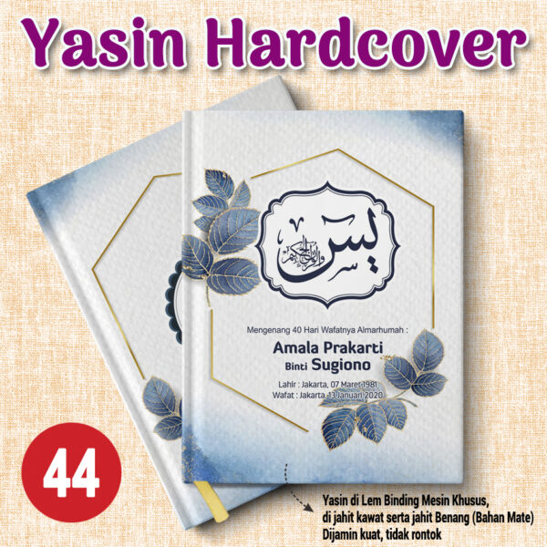 buku yasin tahlil custom (desain 011)