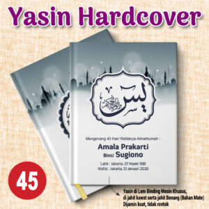 buku yasin tahlil custom (desain 011)