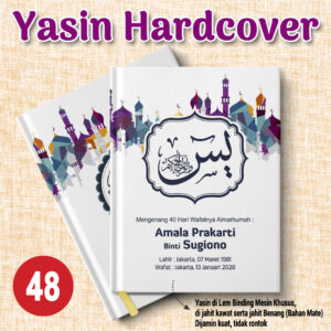 buku yasin tahlil custom (desain 011)