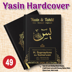 buku yasin tahlil custom (desain 011)