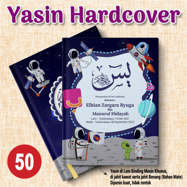 buku yasin tahlil custom (desain 011)