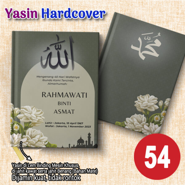 buku yasin tahlil custom (desain 001) (salin)